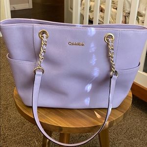 Calvin Klein Lavender Tote